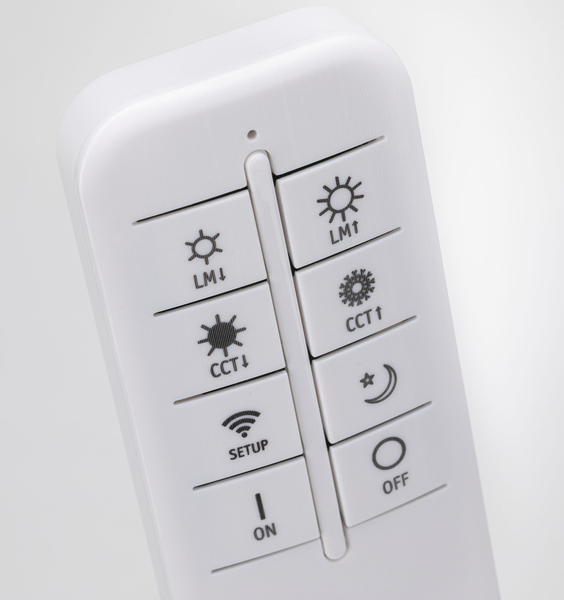 Badleuchte Tova II - Acrylglas / Chrom- 1-flammig