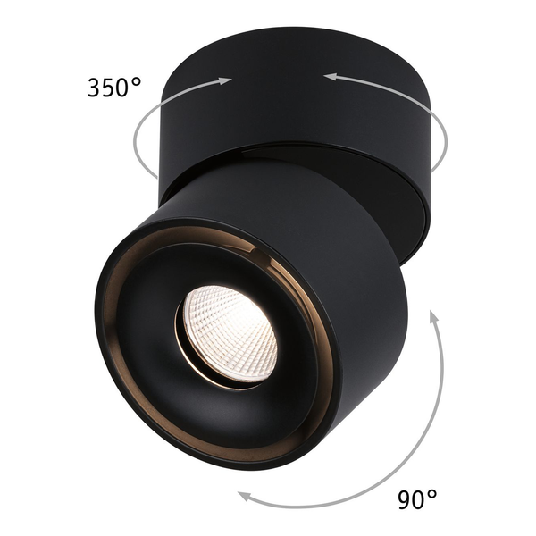 LED-Einbauleuchte  Spircle III - Aluminium - 1-flammig