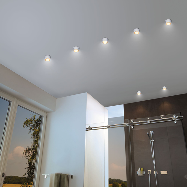 LED-Einbauleuchte Gil IV - Aluminium - 1-flammig