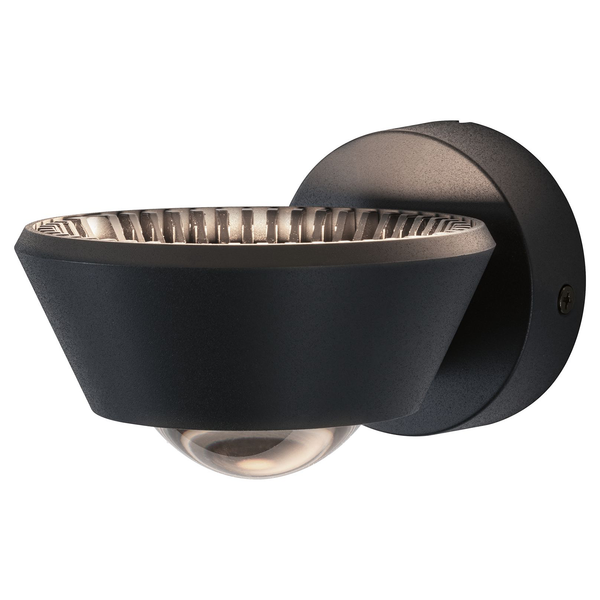 LED-Wandleuchte Sabik - Polycarbonat - 1-flammig