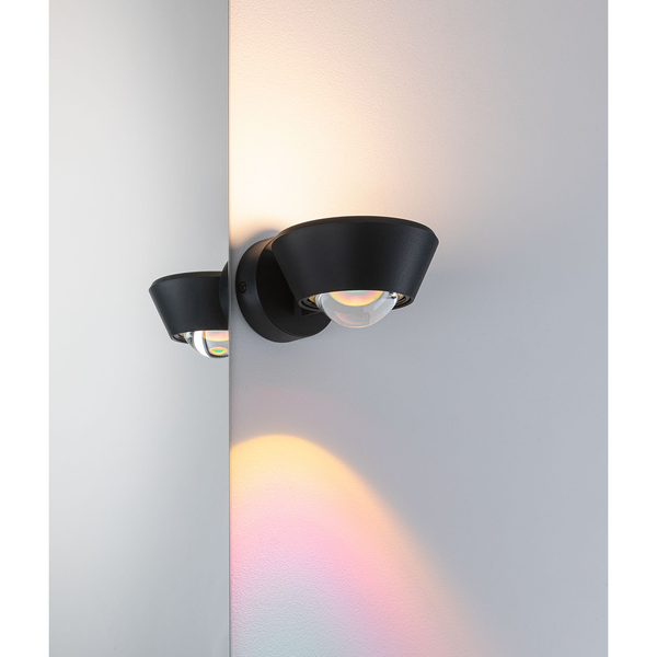 LED-Wandleuchte Sabik - Polycarbonat - 1-flammig