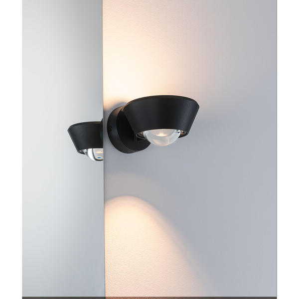 LED-Wandleuchte Sabik - Polycarbonat - 1-flammig