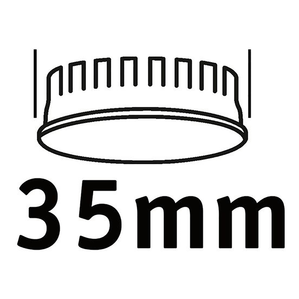 LED-Einbauleuchte Nova I (3er-Set - Aluminium - 3-flammig
