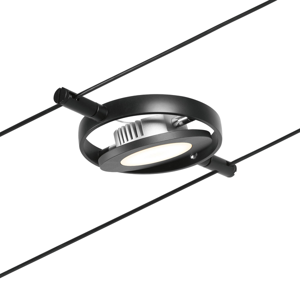 LED-Deckenleuchte Corduo IV - Polycarbonat / Aluminium - 5-flammig