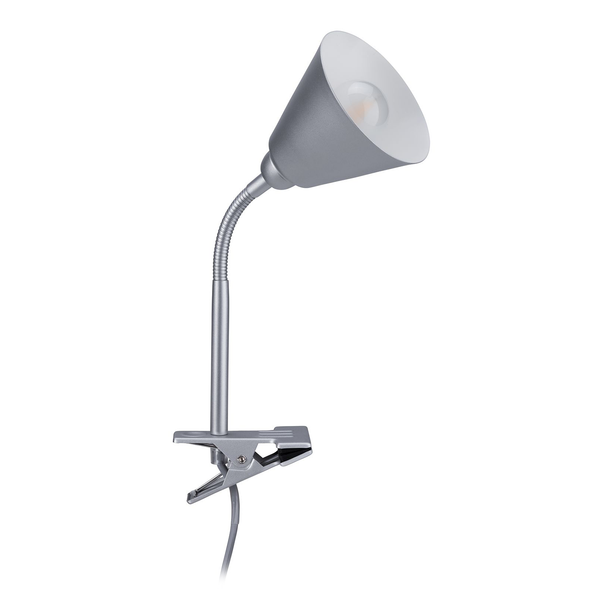 Tischleuchte Vitis - Aluminium - 1-flammig - Grau