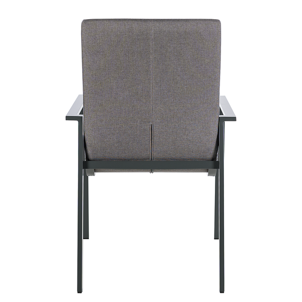Gartenstuhl Kasama 2er-Set - Grau - Webstoff - Aluminium - 60 x 67 x 96 cm