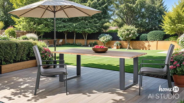 Gartenstuhl Kasama 2er-Set - Grau - Webstoff - Aluminium - 60 x 67 x 96 cm