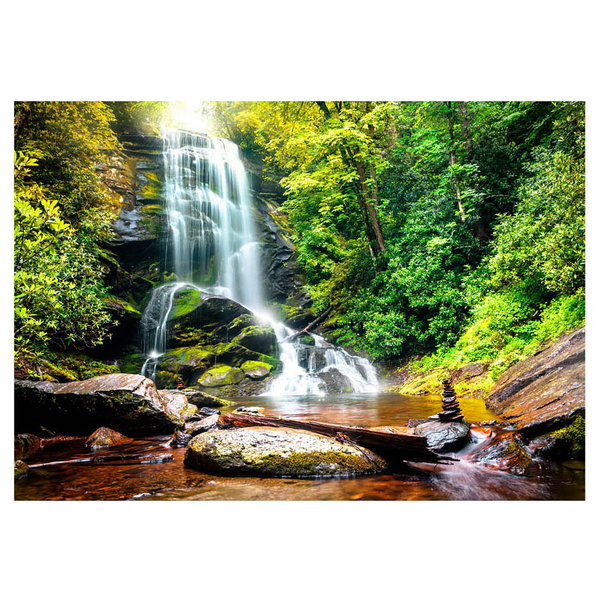 Fototapete Wonder of Nature - Premium Vlies - Grün - 300 x 210 cm