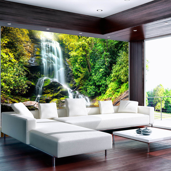 Fototapete Wonder of Nature - Premium Vlies - Grün - 300 x 210 cm