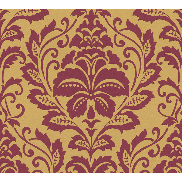 Vliestapete Wabasso - Gold - 0,53m x 10,05m - Gold