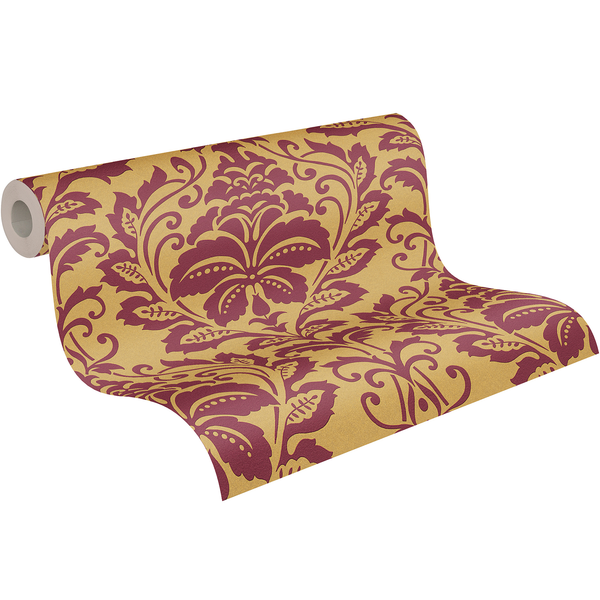 Vliestapete Wabasso - Gold - 0,53m x 10,05m - Gold