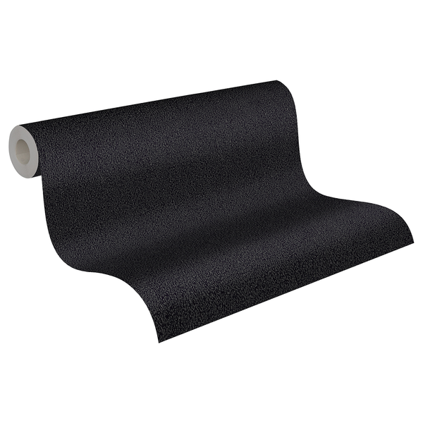 Vliestapete Amadeo - Schwarz - 0,53m x 10,05m - Schwarz
