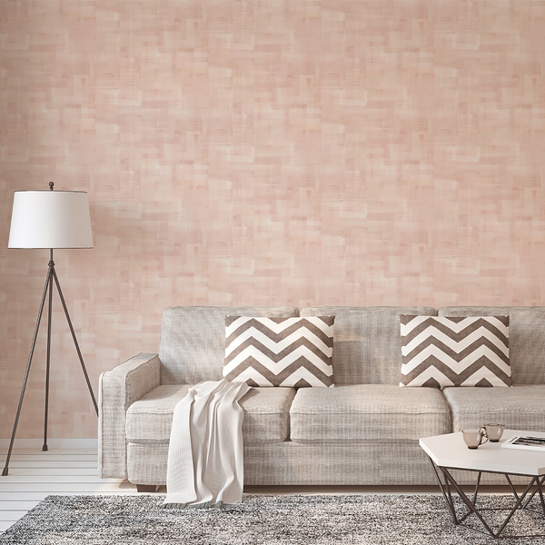 Vliestapete Bernavo - Pink - 0,53m x 10,05m - Rosa