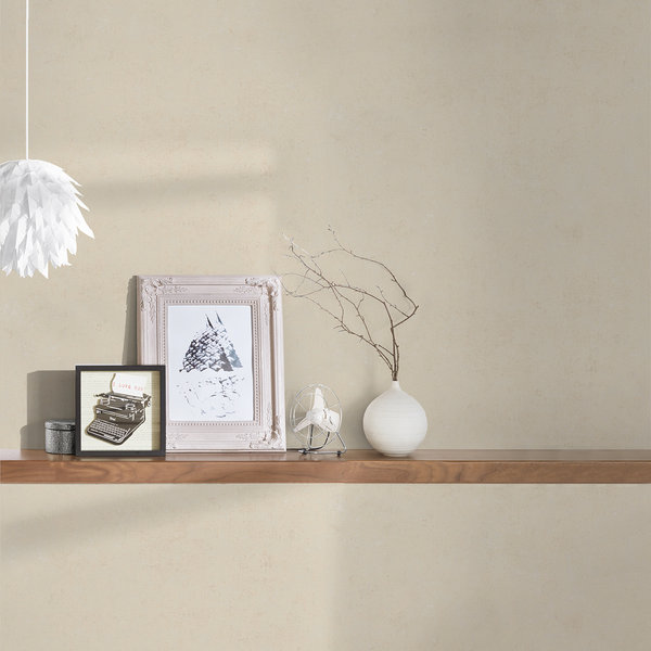 Vliestapete Bromyard - Beige - 0,53m x 10,05m - Kaschmir