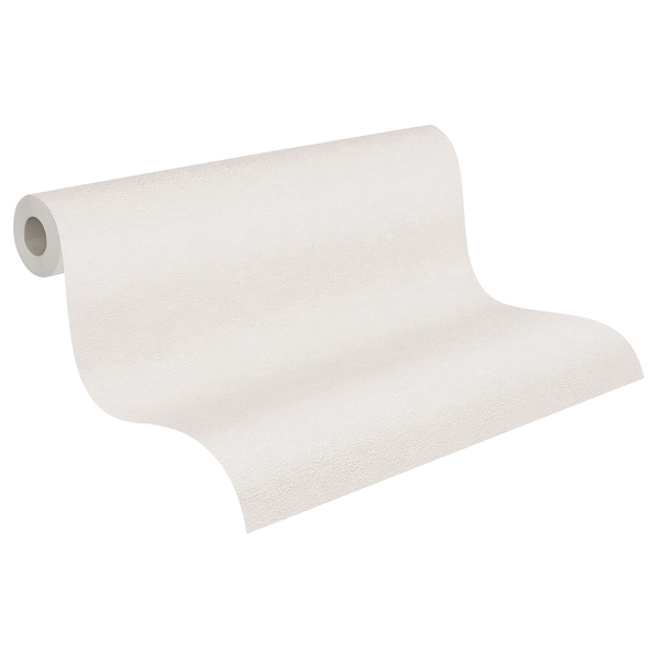 Vliestapete Industrielook Uni - Beige - 0,53m x 10,05m - Cremeweiß