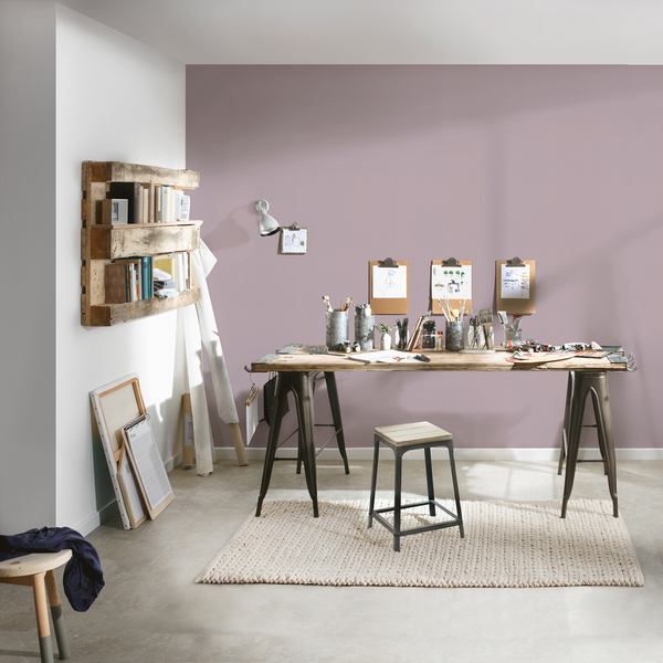 Vliestapete Cooga - Lila - 0,53m x 10,05m - Violett