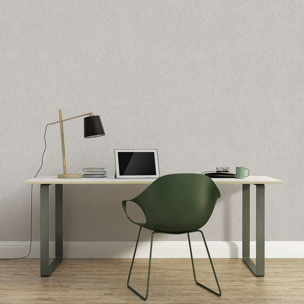 Vliestapete Corsano - Grau - 0,53m x 10,05m - Grau