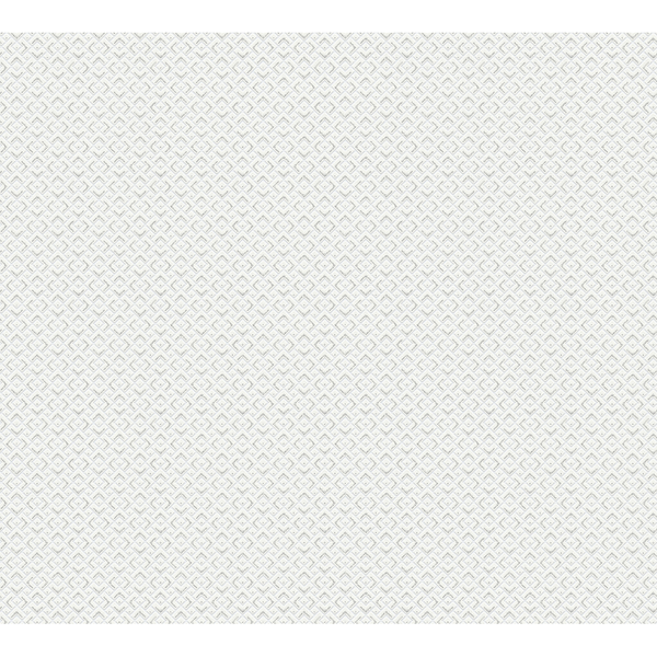 Vliestapete Verve - Weiß - 0,53m x 10,05m - Weiß