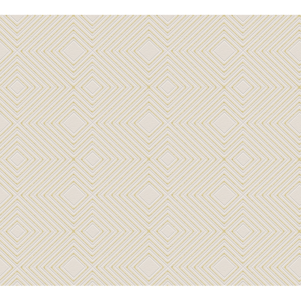 Vliestapete Vertigo - Gold - 0,53m x 10,05m - Gold