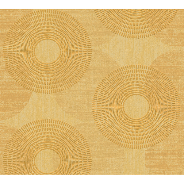 Vliestapete Osen - Orange - 0,53m x 10,05m - Orange