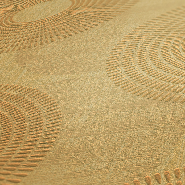 Vliestapete Osen - Orange - 0,53m x 10,05m - Orange