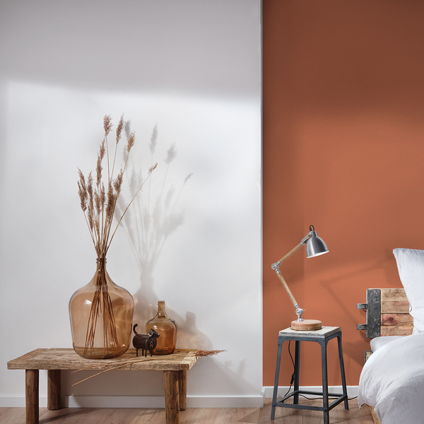 Vliestapete Colatina - Rot - 0,53m x 10,05m - Rot