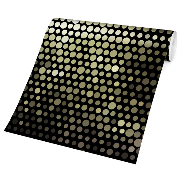 Vliestapete Disco Background - Vliespapier - Schwarz - 432 x 290 cm