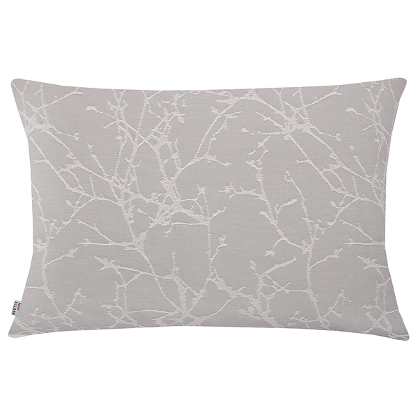 Kissenbezug Zen II - Baumwolle / Polyester - Silber