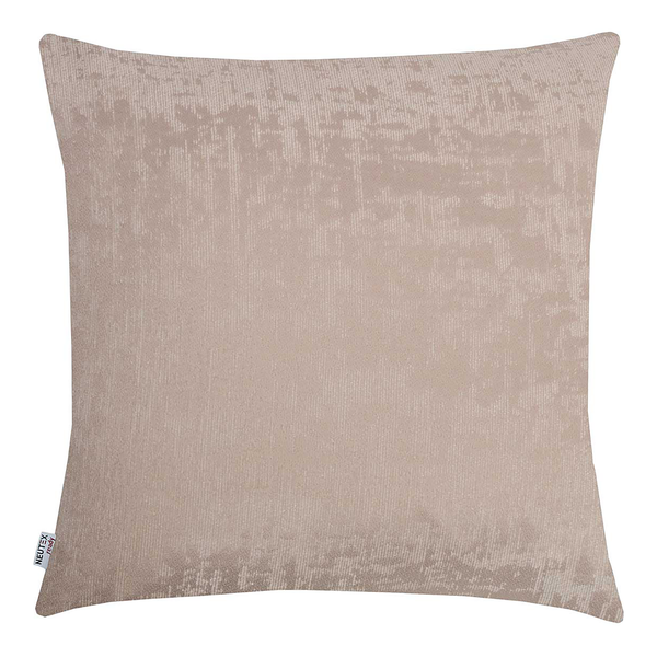 Kissenbezug Alaska - Polyester / Polyacryl - Taupe - 38 x 38 cm
