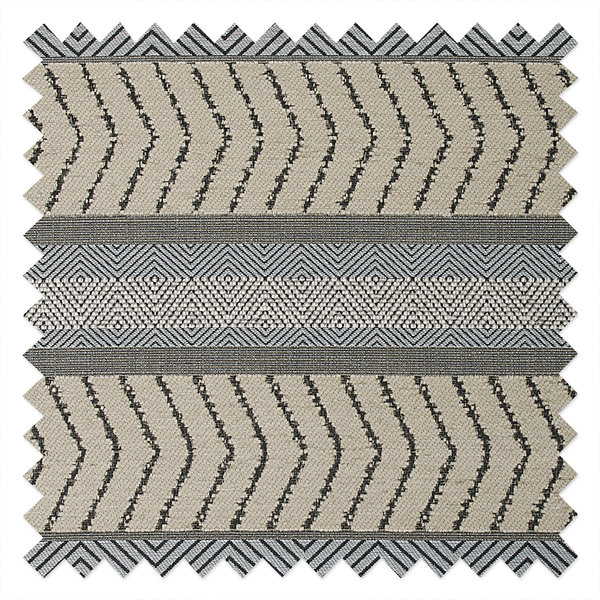 Kissenbezug Ilona - Polyester / Polyacryl - Grau - 38 x 38 cm