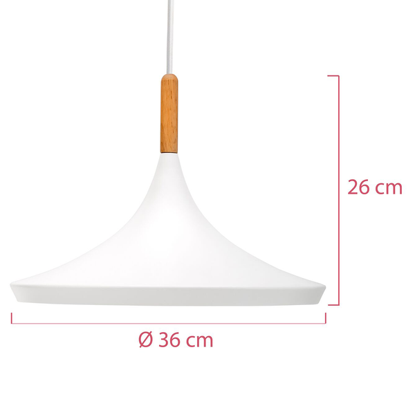Pendelleuchte Pure Shine - Aluminium - 1-flammig