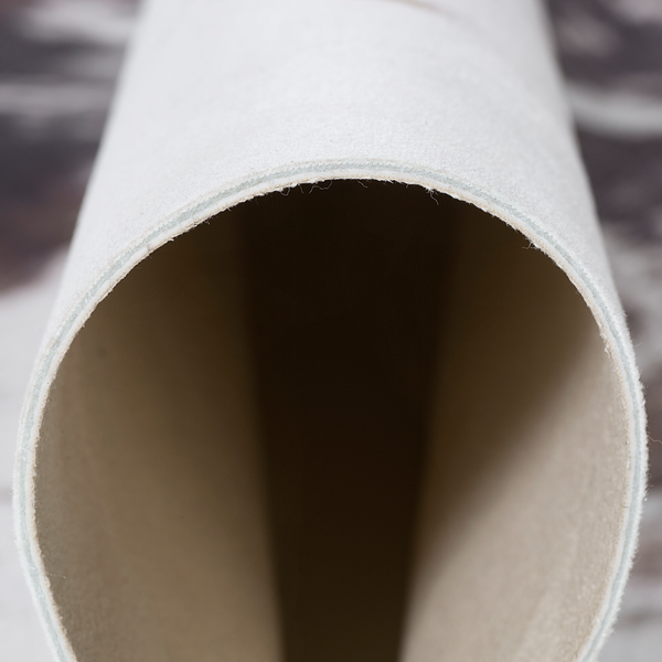 Kunstfell Amarillo - Polyester - Weiß / Braun