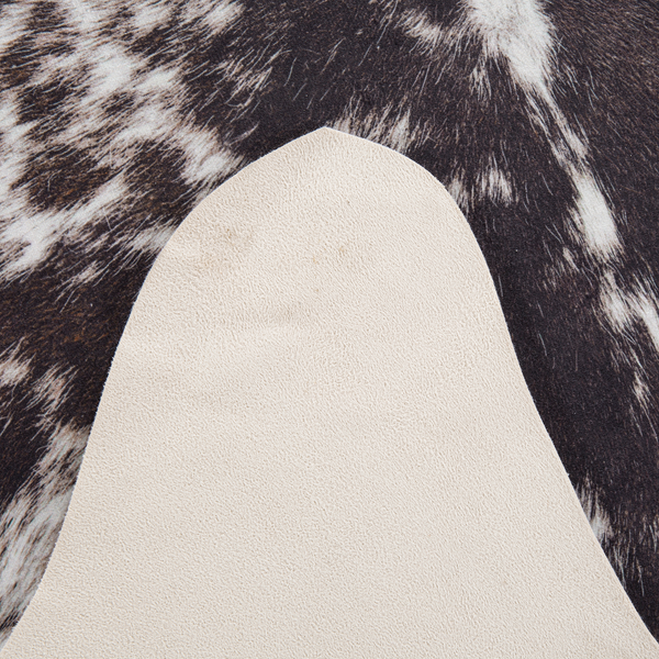 Kunstfell Amarillo - Polyester - Weiß / Braun