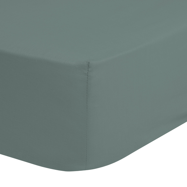 Jersey-Spannbettlaken Henty - Baumwolle - Hellgrün - 60 x 120 cm