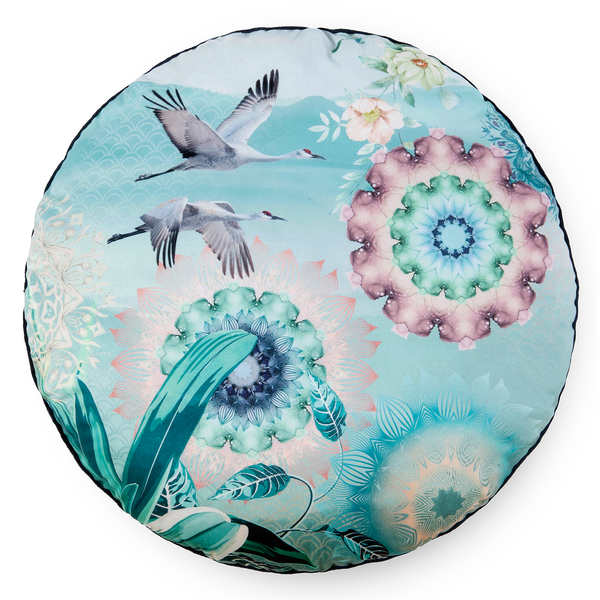 Dekokissen Kimora III - Polysamt - Multi