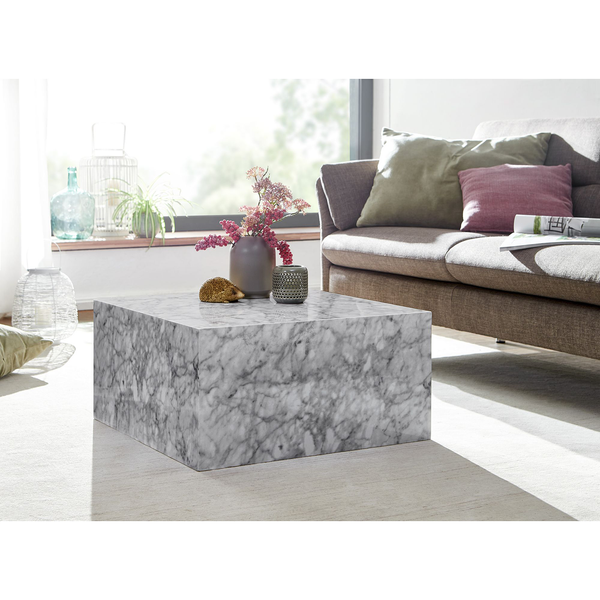 Couchtisch Muzio I - Marmor Grau Dekor