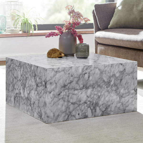 Couchtisch Muzio I - Marmor Grau Dekor