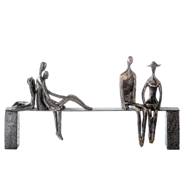 Skulptur Leisure - Aluminium - Bronze