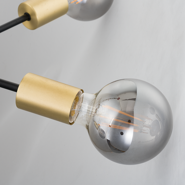 Deckenleuchte Crieff - Eisen - 4-flammig