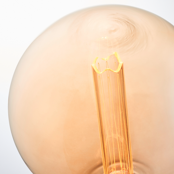 LED-Leuchtmittel Filiano I - Farbglas / Eisen - 1-flammig