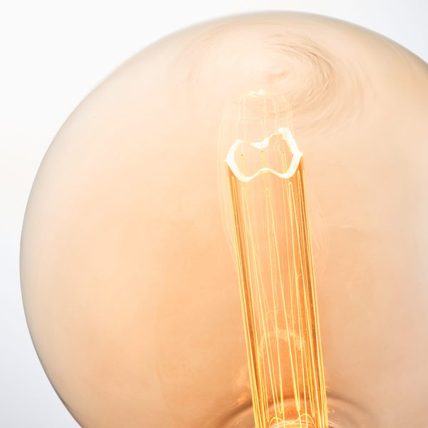LED-Leuchtmittel Filiano I - Farbglas / Eisen - 1-flammig