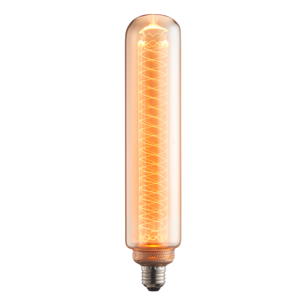 LED-Leuchtmittel Fillau II - Farbglas / Eisen - 1-flammig