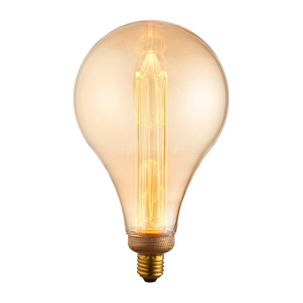LED-Leuchtmittel Filipp - Farbglas / Eisen - 1-flammig