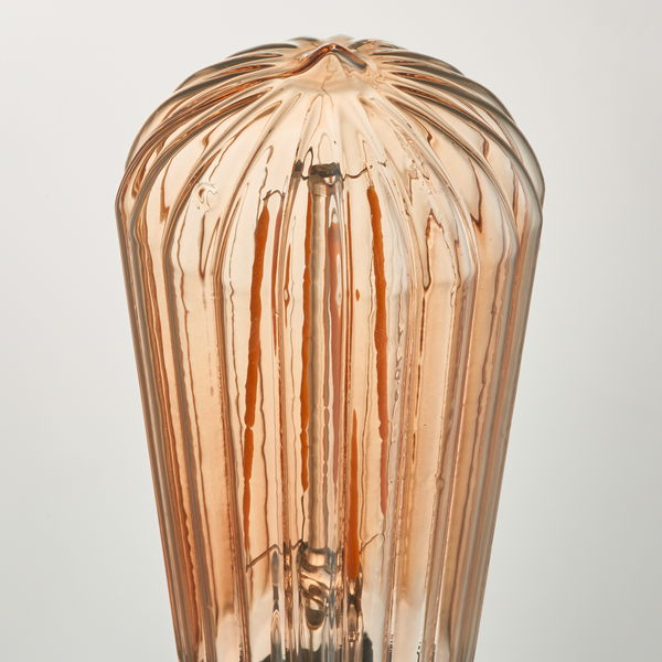 LED-Leuchtmittel Filiam II - Farbglas / Eisen - 1-flammig