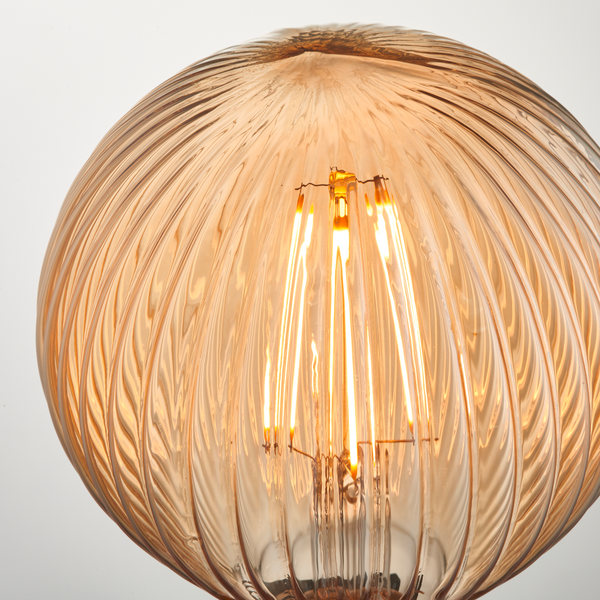 LED-Leuchtmittel Filiam - Farbglas / Eisen - 1-flammig