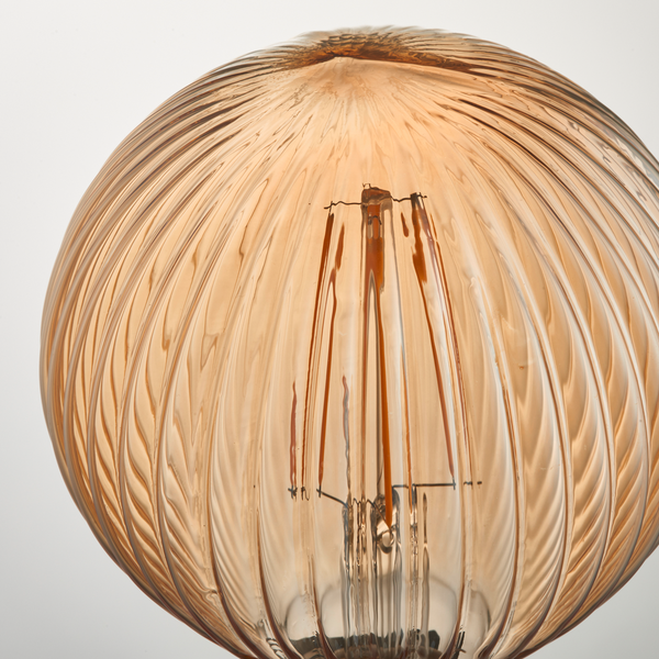LED-Leuchtmittel Filiam - Farbglas / Eisen - 1-flammig