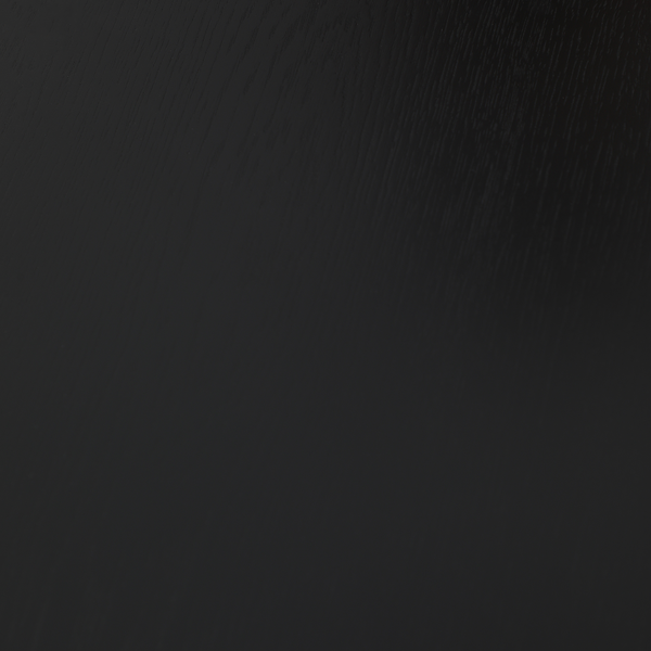 Bistrotisch Finse - Echtholzfurnier / Metall - Eiche Schwarz / Schwarz