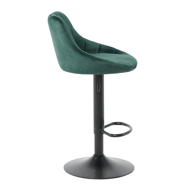 Barstuhl Bromfield II (2er-Set) - Dunkelgrün