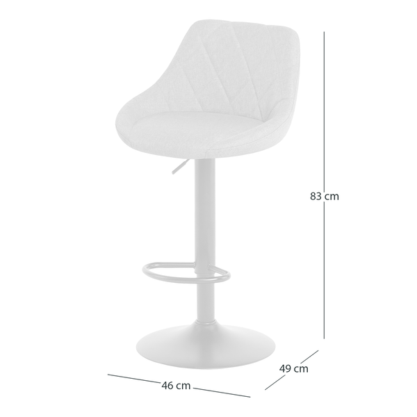 Barstuhl Bromfield II (2er-Set) - Dunkelgrün