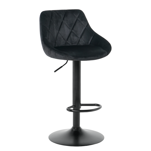 Barstuhl Bromfield II (2er-Set) - Schwarz
